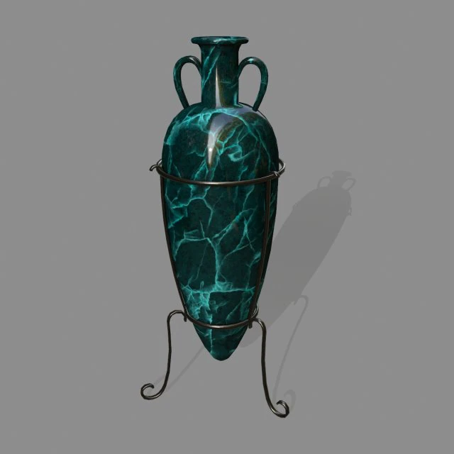 vase 3 3D Model .c4d .max .obj .3ds .fbx .stl .blend 