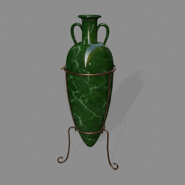 vase 3 3D Model .c4d .max .obj .3ds .fbx .stl .blend 