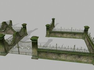 wall set 3D Model