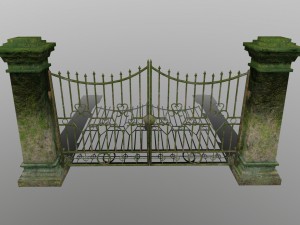 wall set Model 3D