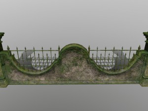 wall set Model 3D