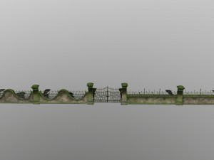 wall set Model 3D