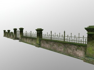 wall set Model 3D