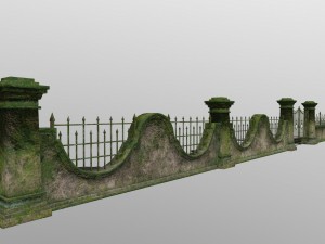 wall set Model 3D