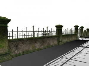 wall set 3D Model
