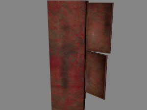 locker Model 3D
