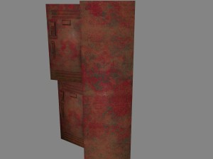 locker Model 3D