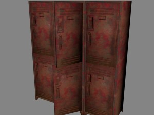 locker Model 3D