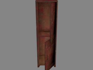 locker Model 3D