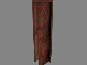 locker Model 3D