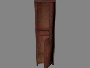 locker Model 3D