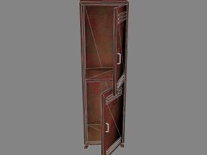 locker Model 3D
