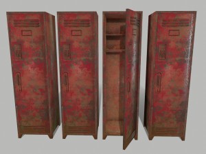 locker 3D 모델