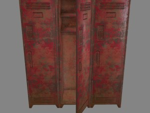 locker 3D Model