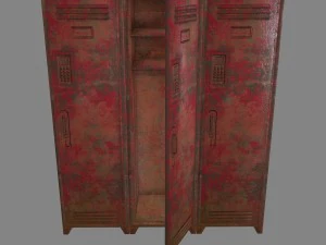 locker 3D Model