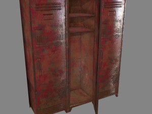 locker 3D Model