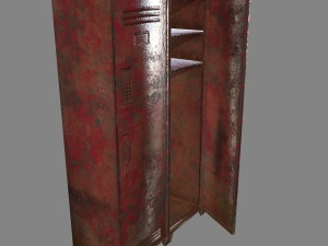 locker 3D Model