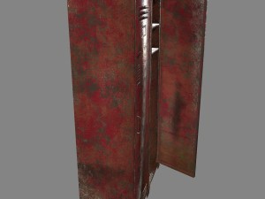 locker 3D Model