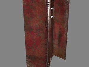 locker 3D Model