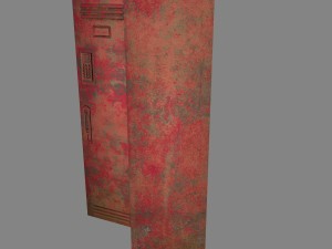locker 3D Model