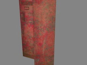 locker 3D Model