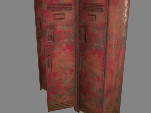 locker 3D Model