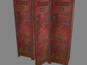 locker 3D Model