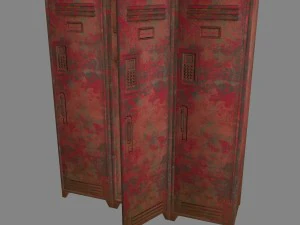 locker 3D Model