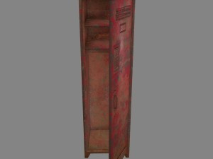 locker 3D Model