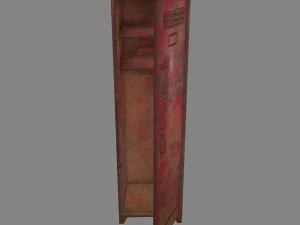 locker 3D Model