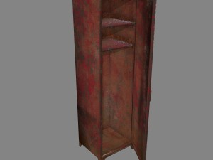locker 3D Model