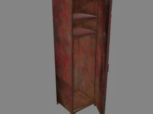 locker 3D Model