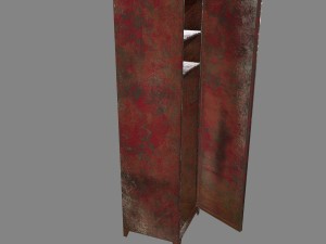 locker 3D Model