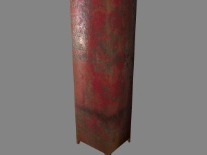 locker 3D Model