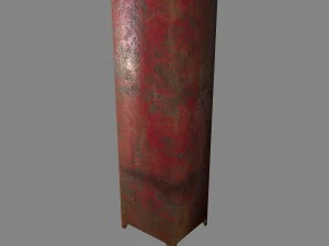 locker 3D Model