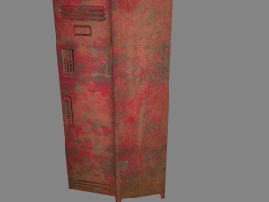 locker 3D Model