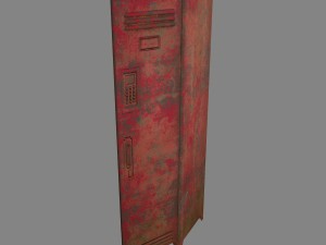 locker 3D Model