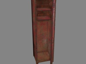locker 3D Model