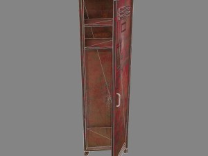 locker 3D Model