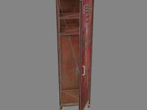 locker 3D Model