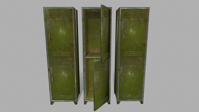 armadietto Modello 3D .c4d .max .obj .3ds .fbx .stl .blend 