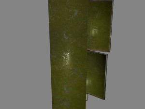 locker Model 3D