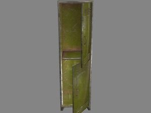 locker Model 3D