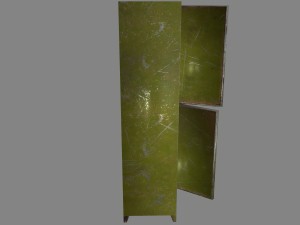 locker Model 3D