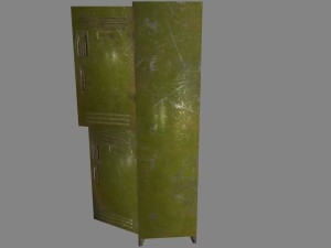 locker Model 3D