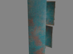 locker 3D Model