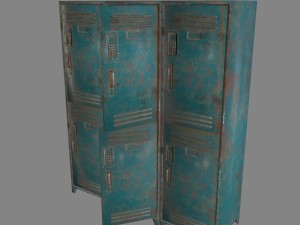 locker 3D Model