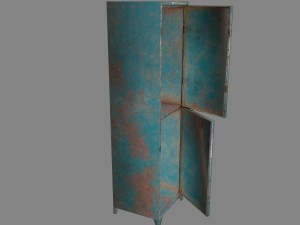 locker 3D Model