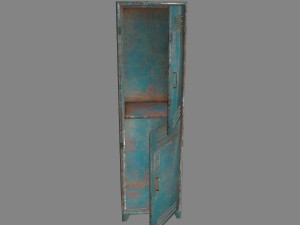 locker 3D Model