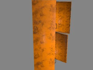 locker 3D Model